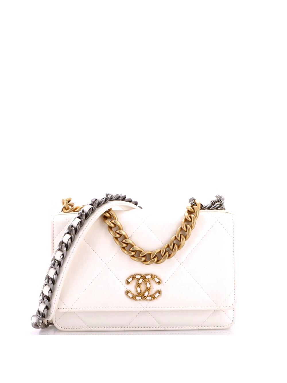 Chanel 19 Wallet On Chain Quilted #377801C38B